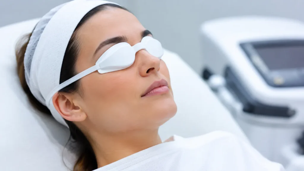 عینک محافظ بیمار در کلینیک لیزر چه ویژگی‌هایی دارد؟